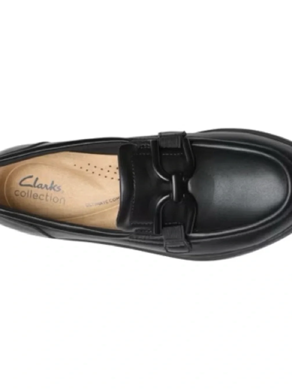 🥿CLARKS🥿LEATHER PLATFORM LOAFER🥿